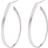 Pernille Corydon Oval Creoles - Silver
