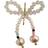 Stine A Forudbestilling Glow Bow Earring Cremy Colors 134502S One