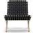 Carl Hansen & Søn MG501 Cubastolen Olieret Eg Sort Loungestol