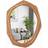 Costway Irregular Natural Wall Mirror 88.9x66cm