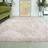 The Rug House Thick Shaggy Pink 120x170cm