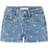 Name It Blue Denim Hearts Salli Slim Denim Shorts Noos-86