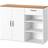 IKEA SKRUVBY White Sideboard 120.1x89.9cm