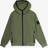 Stone Island Kid's Patch Hooded Stretch-Woven Jacket - Musk