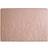 Maison Set of 4 Effect, Rectangle/ pearl Fringe Place Mat White