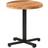 vidaXL Bistro Natural Dining Table 70cm