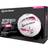 TaylorMade 2024 SpeedSoft Ink Golf Balls, White/Pink