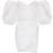 Milla White Cute mini dress with doll sleeves