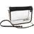 Logo Brands Grambling Tigers Hype Stadium Crossbody Clear Bag - Transparent