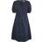 CULTURE Cuantoinett SS Dress Kvinde Kjoler hos Magasin Blue Iris