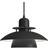 Belid Primus 1 Matt Black Pendant Lamp 28cm