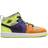 Nike Air Jordan 1 Mid SE PS - Volt/Vivid Orange/Team Gold/Black