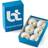 BT Cricket Ball Expert White 156g Cricket Balls 6-pack