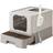 Feandrea Cat Litter Tray with Pull-Out Drawer