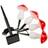 Smart Garden 4 Pack Mushroom Solar Garden Stake Light 4