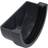 FloPlast Grey 76mm MiniFlo Gutter External Stop End Anthracite