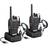 Proster Rechargeable Walkie Talkie with USB Charger