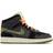 NIKE Air Jordan 1 Mid SE Craft GS - Anthracite/Black/Bright Mandarin/Sky J Light Olive