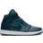 NIKE Air Jordan 1 Mid - Sky J Teal/White/Sky J French Blue