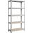 Songmics GLR40SV Silver Hyllsystem 90x180cm