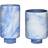 Hübsch Cloud Blue/White Vase 25cm 2pcs