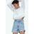 H&M Dam Blå Mom Ultra High Jeansshorts