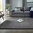 Dunelm Cosy Soft Teddy Charcoal Grey 240x340cm