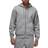 Nike Jordan Brooklyn Fleece Men's Full-Zip Hoodie - Carbon Heather/White