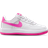 NIKE Force 1 Low EasyOn PSV - White/Laser Fuchsia