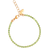 Caroline Svedbom Siri Bracelet - Gold/Peridot