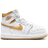 NIKE Jordan 1 Retro High OG TD - White/Gum Light Brown/Metallic Gold