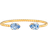 Caroline Svedbom Mini Drop Bracelet - Gold/Blue