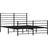 vidaXL Metal Bed Frame with Headboard and Footboard Sengeramme 120x190cm