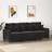vidaXL sammet Soffa 3-sits