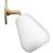 Nuura Anoli Spot Recessed Vägg-/Taklampa Vit Nordic Gold Spotlight