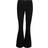 Vero Moda Scarlet Mid Rise Flared Fit Jeans - Black