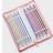 Knitpro enspetsad stickningssats, Zing, 25 cm, 2.50-6.00mm