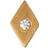 Stine A Petit Harlekin Earring Piece Single - Gold/Transparent