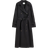 H&M Double Breasted Trench Coat - Black