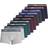 Jack & Jones Trunks 10-pack - Green/Dark Grey Melange