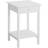 Homcom Minimalist White Small Table 39x39cm