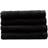 Catherine Lansfield Quick Dry Cotton Gästhandduk Svart (30x30cm)