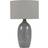 Freemans Abbie Grey Table Lamp 53cm