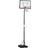 Homcom Basketball Hoop Freestanding Height Adjustable Stand with Wheels