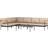 Venture Design Pehnna Loungeset, Bord inkl. 2 Stolar