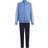 adidas Junior Essentials 3-Stripes Set - Blue Fusion Met/White