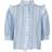 Neo Noir Chacha Graphic Blouse - Light Blue