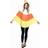 Fun World Women's Candy Corn Poncho