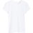 H&M Dam Vit Figurnära T-shirt mikrofiber
