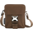 Kintobe Nico Crossbody Bag - Brown